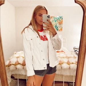 White Jean Jacket